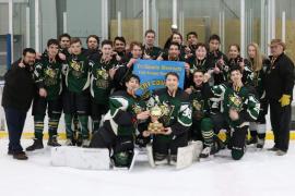 Midget Rec Deschenes winning Tri-County tournament
